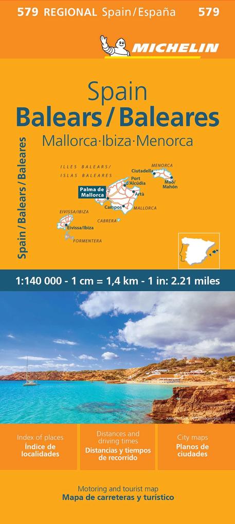 Michelin Balearen (Mallorca Ibiza Menorca)