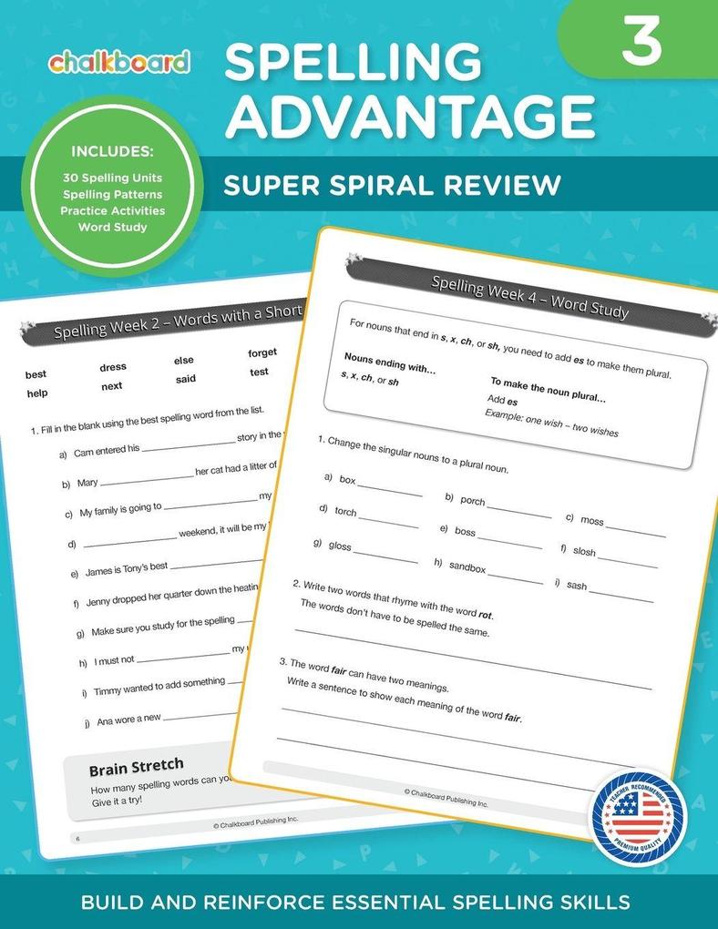Spelling Advantage Grade 3