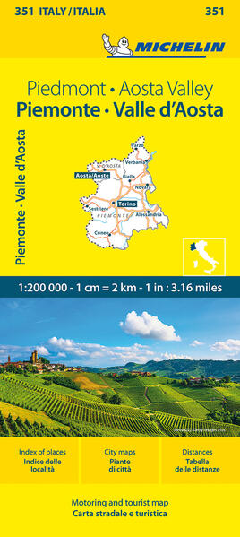 Michelin Piemonte Valle d' Aosta - 351