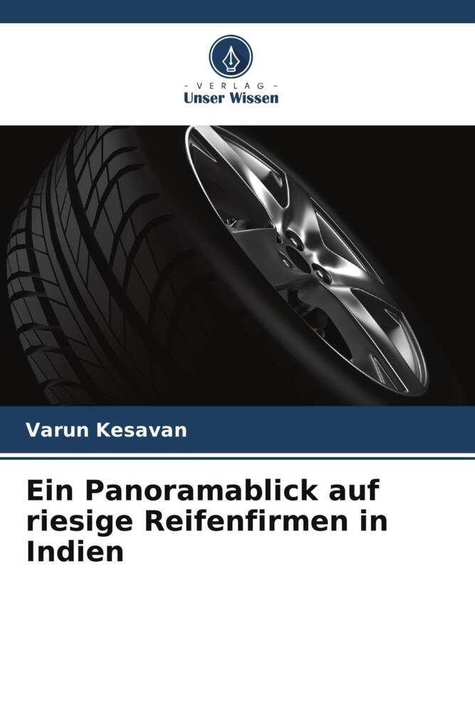 Ein Panoramablick auf riesige Reifenfirmen in Indien