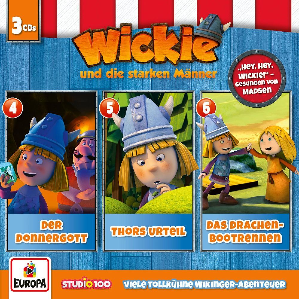 Wickie - Die 2. 3er Box (Folgen 4 5 6)