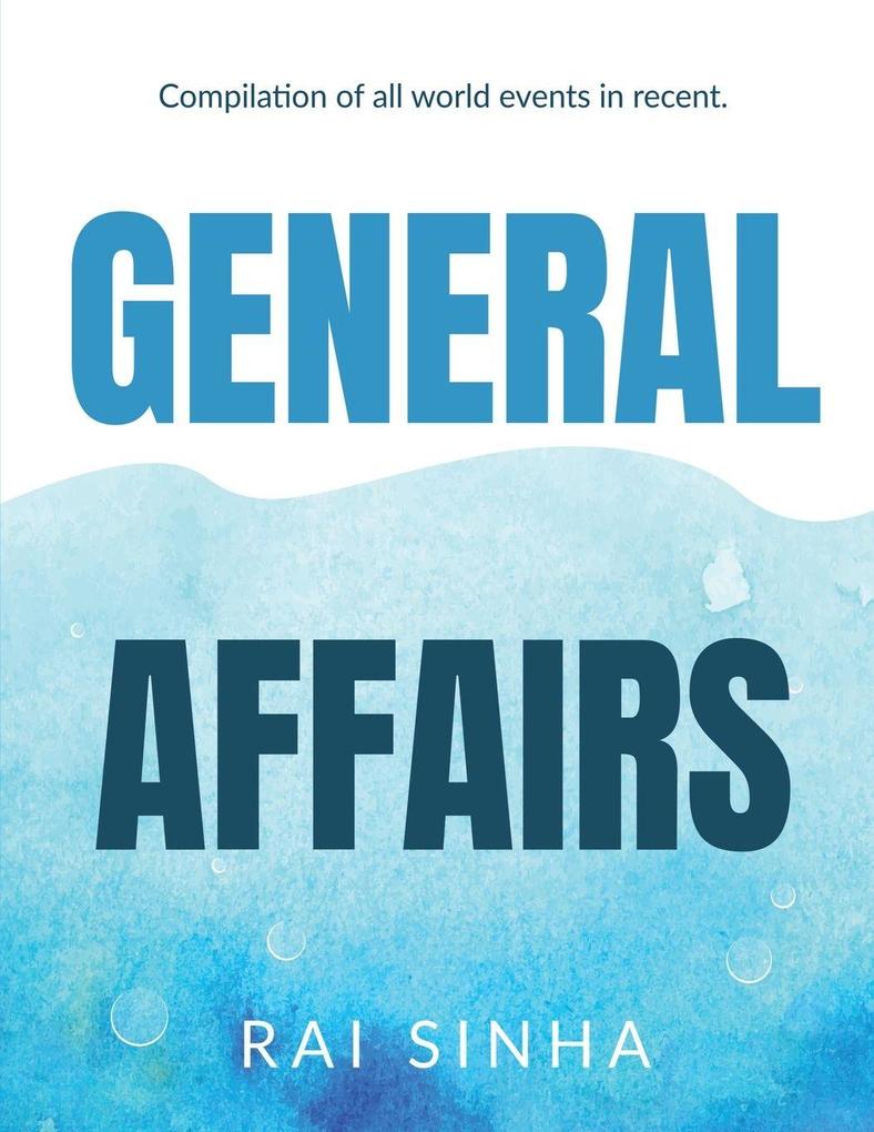 GENERAL AFFAIRS