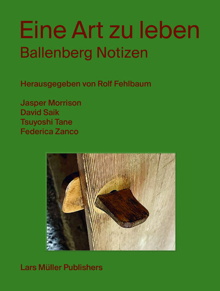 Lars Müller Publishers Eine Art Zu Leben