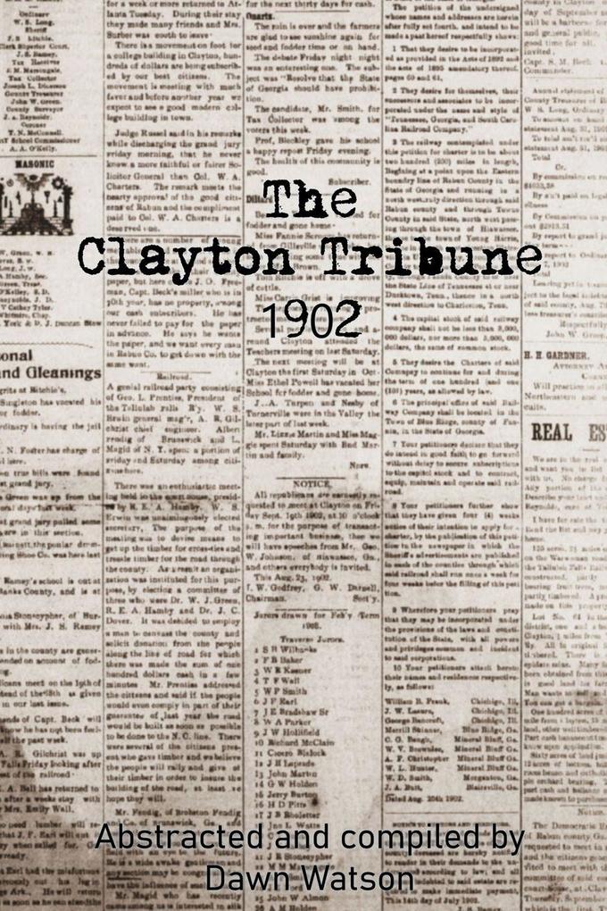 The Clayton Tribune 1902