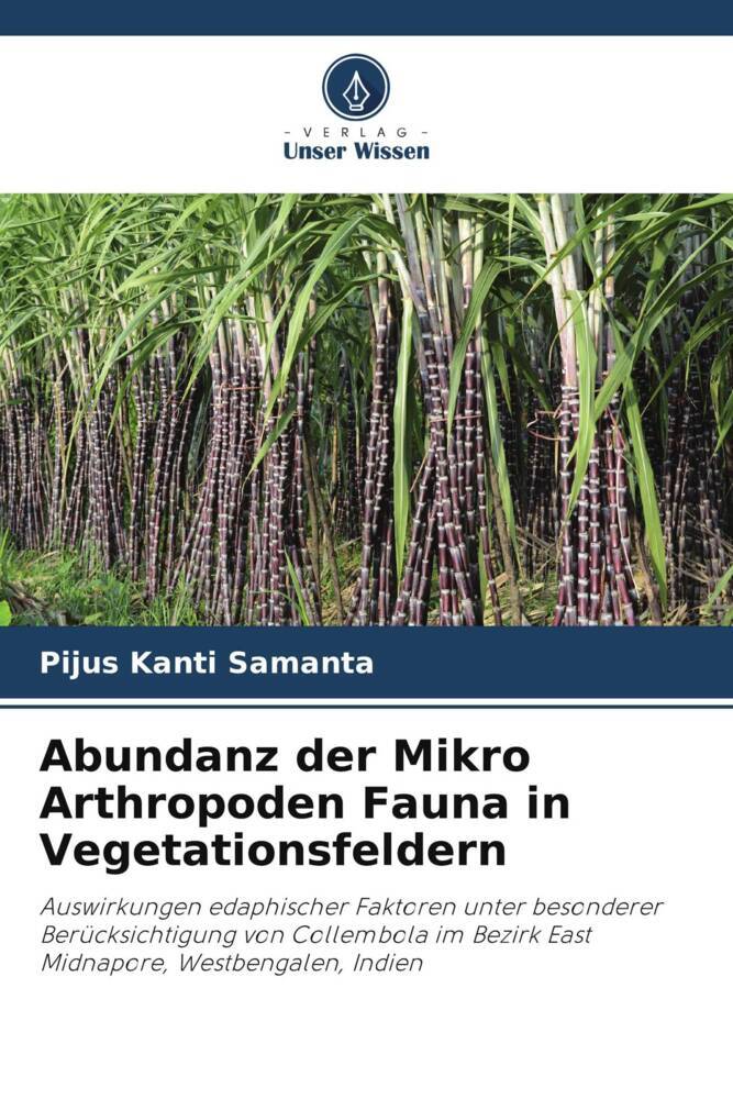 Abundanz der Mikro Arthropoden Fauna in Vegetationsfeldern