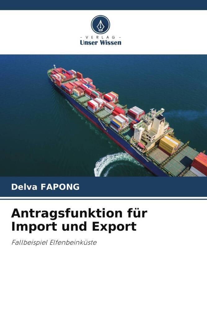 Antragsfunktion für Import und Export
