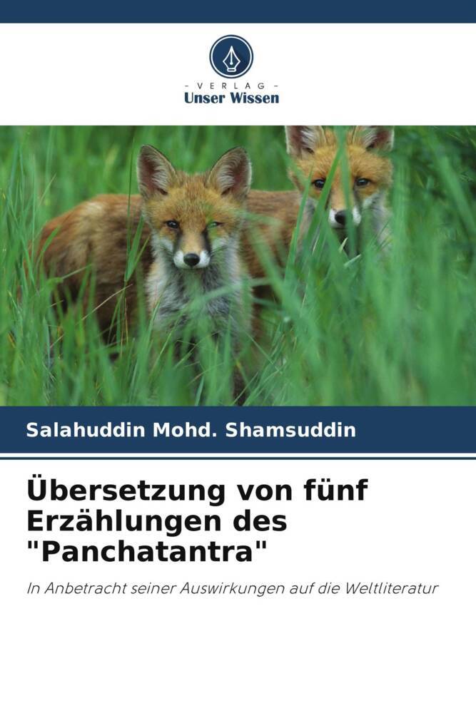 Übersetzung von fünf Erzählungen des 'Panchatantra'