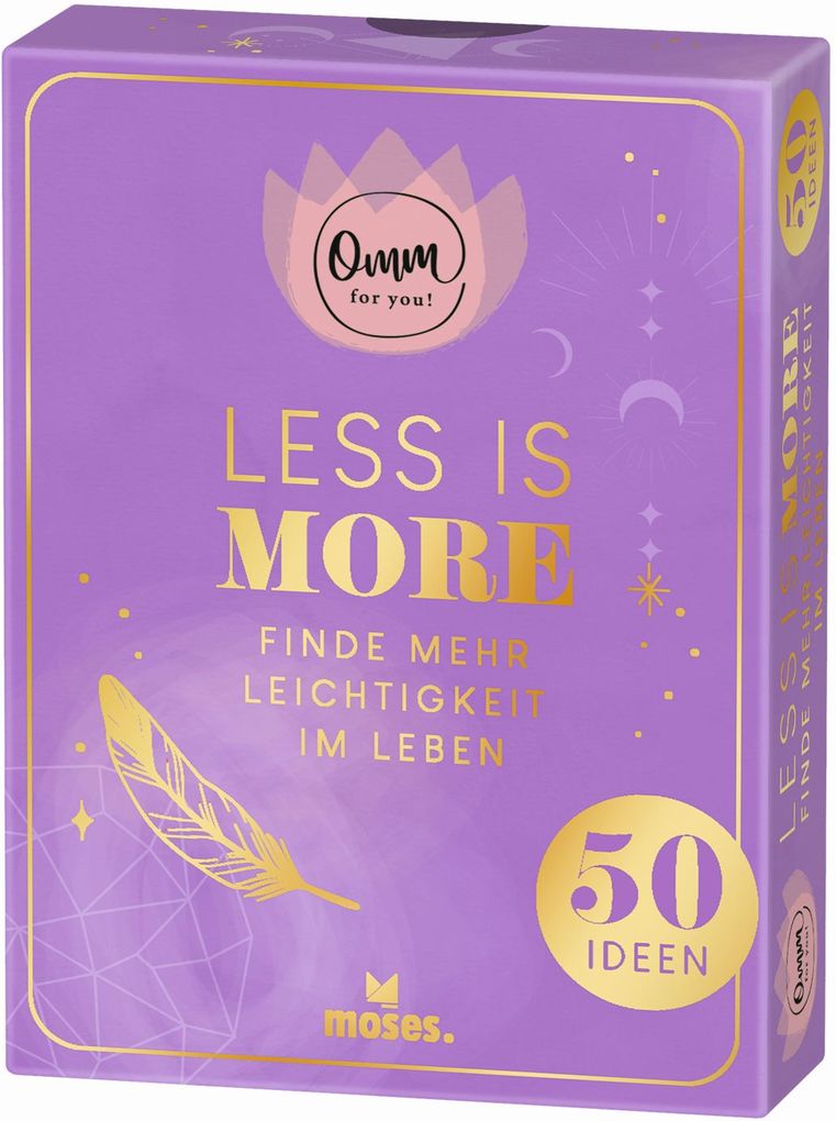 Omm for you Less is more