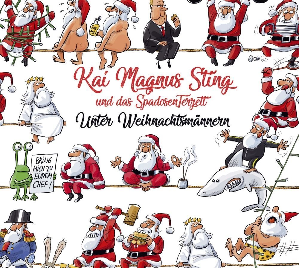 Unter Weihnachtsmännern