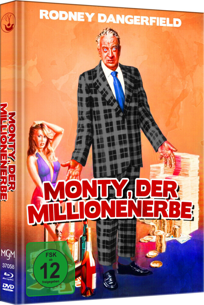 Monty der Millionenerbe 1 Blu-ray + 1 DVD (Limited Mediabook)