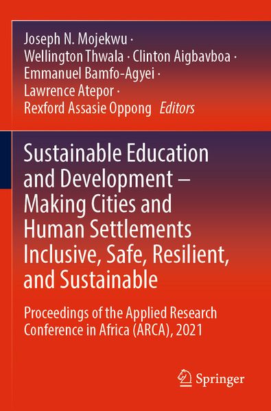 Sustainable Education and Development - Making Cities and Human Settlements Inclusive Safe Resilient and Sustainable