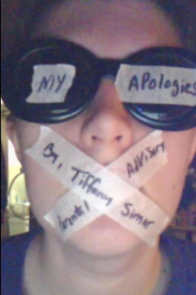 My Apologies
