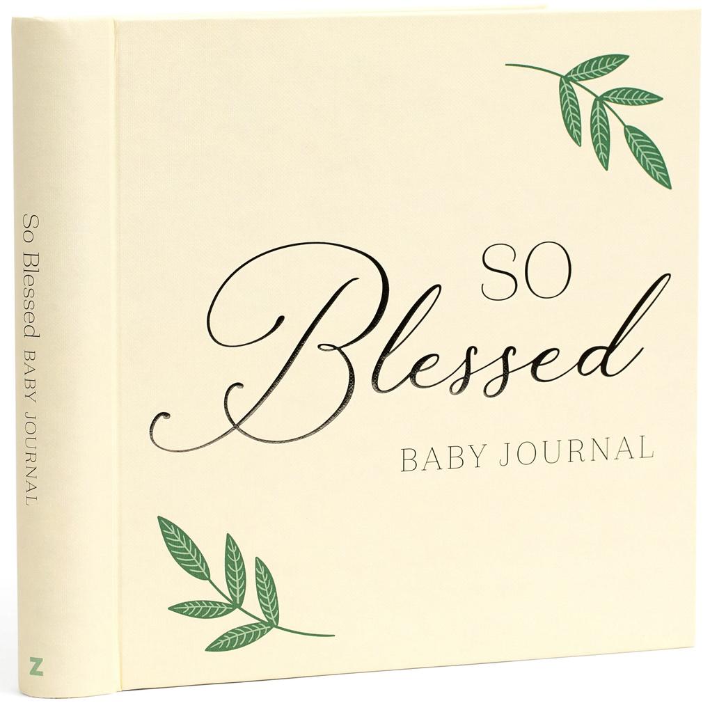 So Blessed Baby Journal: A Christian Baby Memory Book and Keepsake for Baby‘s First Year