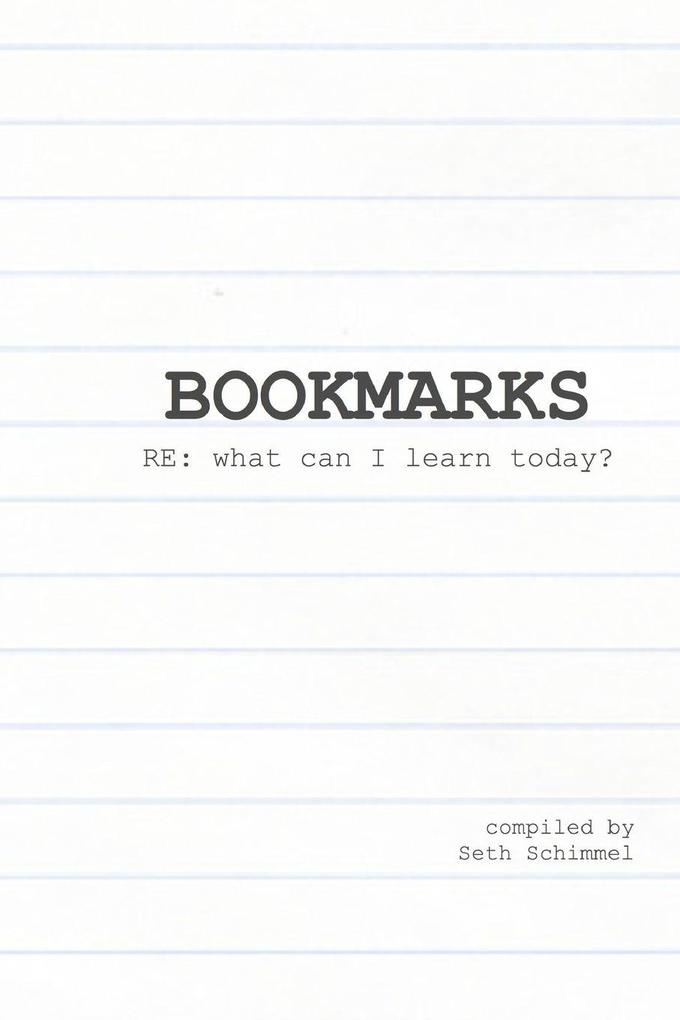Bookmarks RE