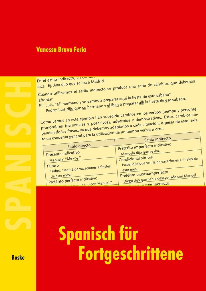 Spanisch für Fortgeschrittene
