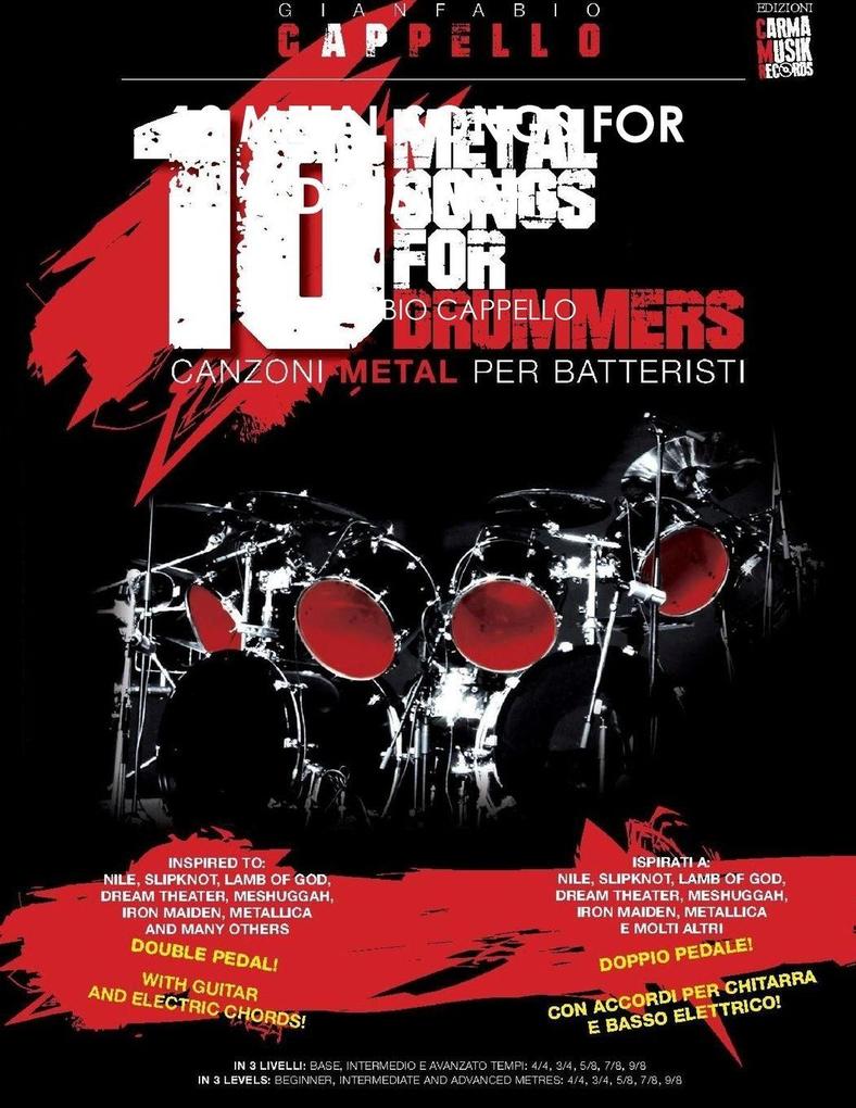 10 METAL SONGS FOR DRUMMERS