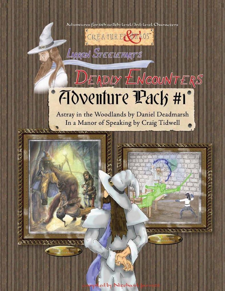 Larrgn Steelehart's Deadly Encounters Adventure Pack #1