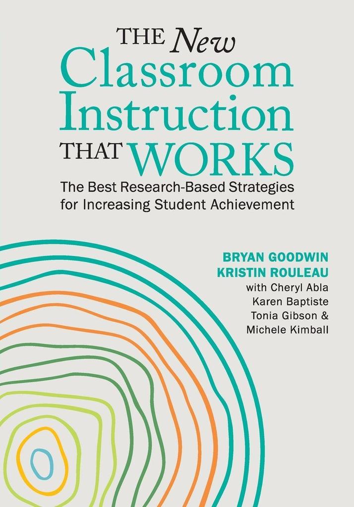 New Classroom Instruction That Works