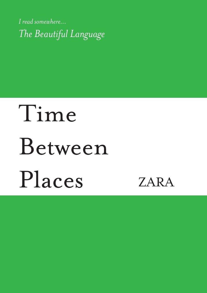 Time between Places