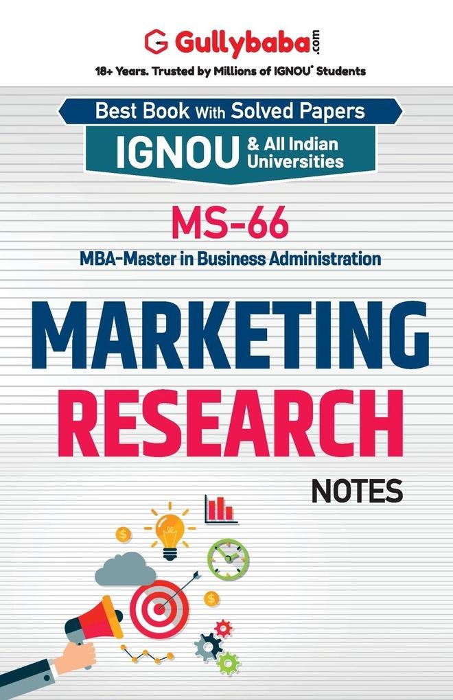 MS-66 Marketing Research