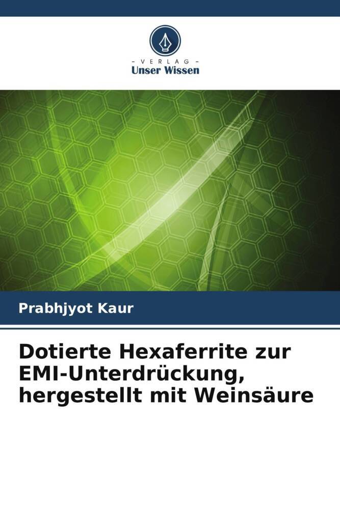 Dotierte Hexaferrite zur EMI-Unterdrückung hergestellt mit Weinsäure