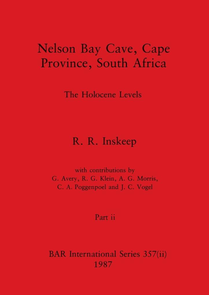 Nelson Bay Cave Cape Province South Africa Part ii