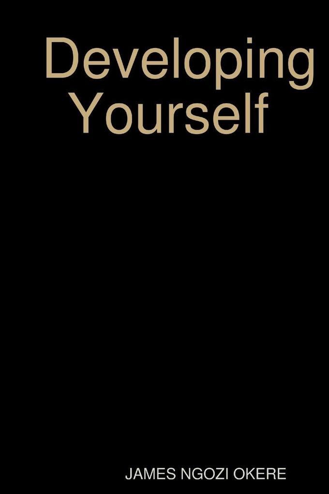 Developing Yourself