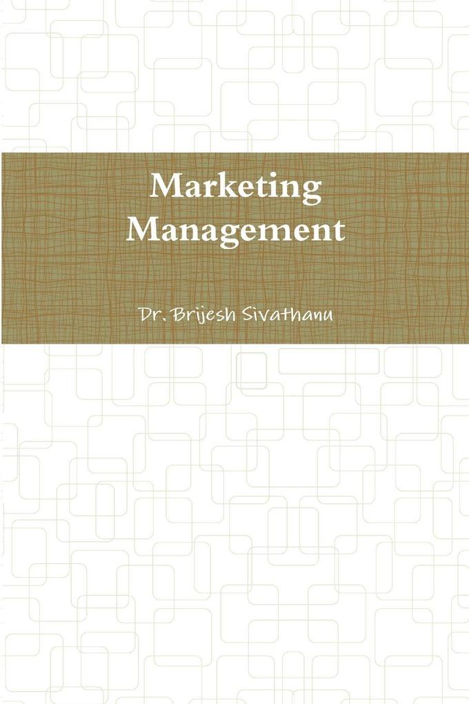Marketing Management