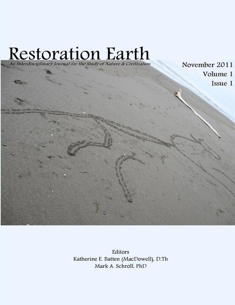 Restoration Earth Vol 1(1) November 2011