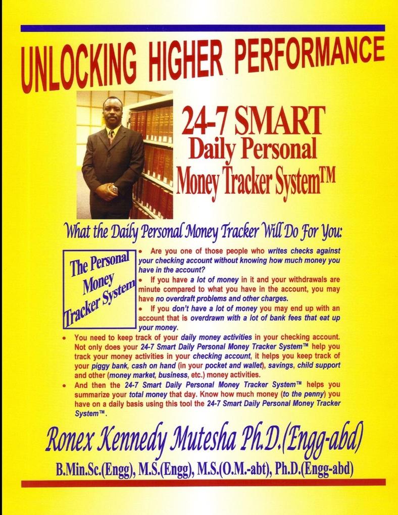 24-7 Smart Daily Personal Money Tracker System