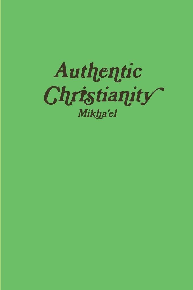 Authentic Christianity