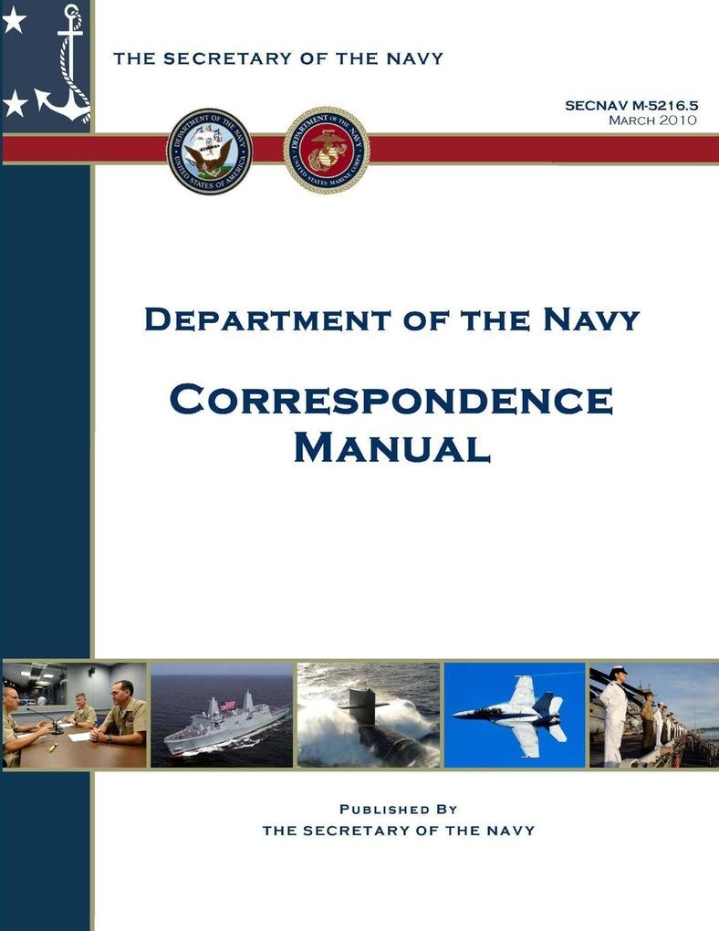 Department of the Navy Correspondence Manual