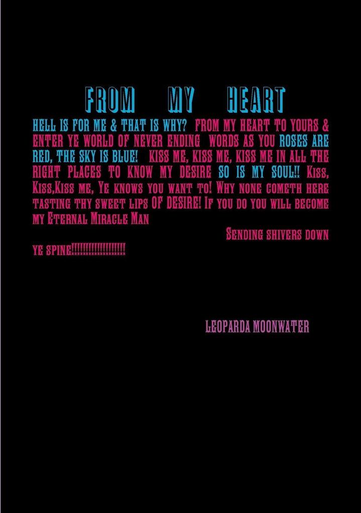 From My Heart