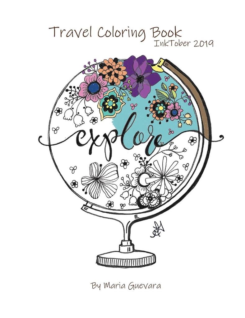 Travel Coloring Book