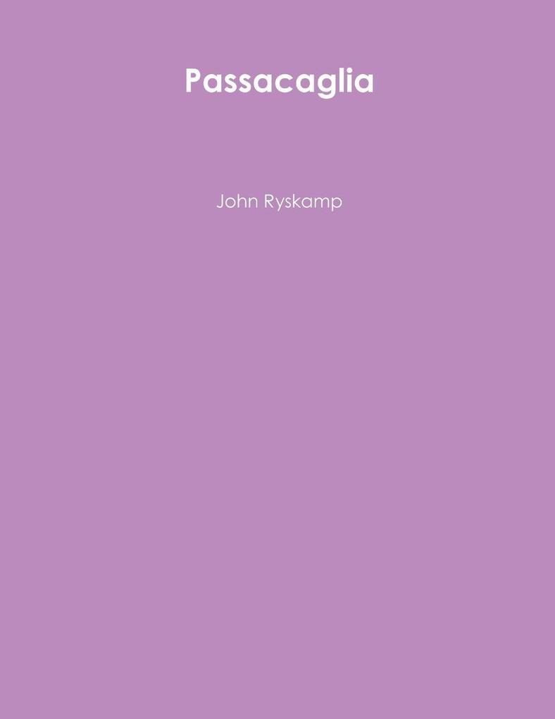 Passacaglia
