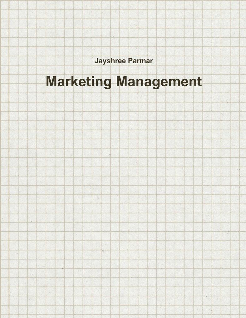 Marketing Management