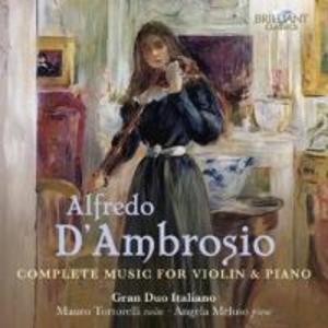 D‘Ambrosio:Complete Music For Violin & Piano