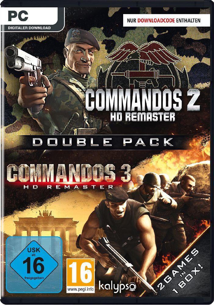 Commandos 2 & 3 - HD Remaster Double Pack (PC). Für Windows 10/11 (64-Bit)