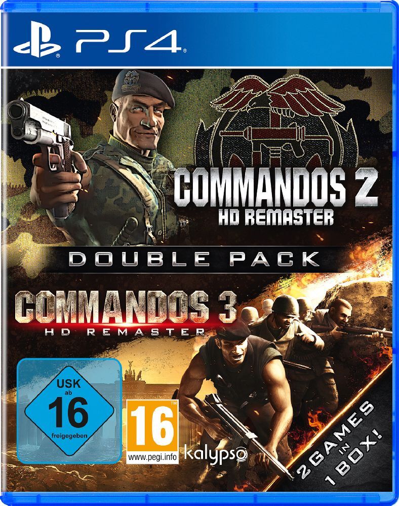 Commandos 2 & 3 1 PS4-Blu-ray Disc (HD Remaster Double Pack)