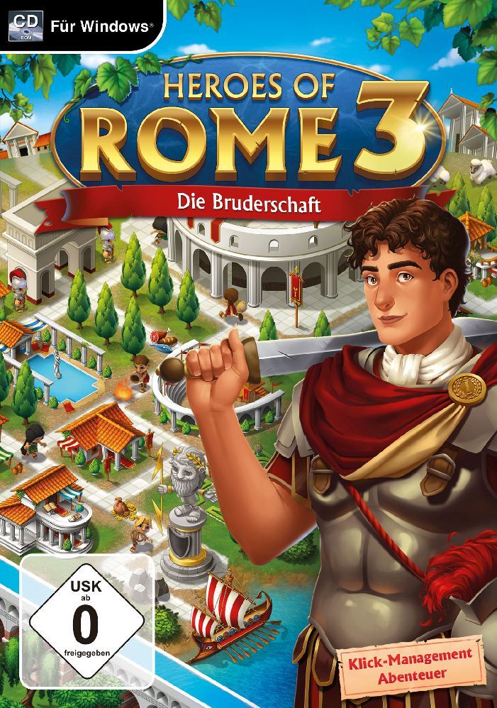 Heroes of Rome 3 - Die Bruderschaft (PC). Für Windows 7/8/19011