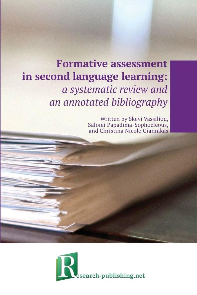 Formative assessment in second language learning