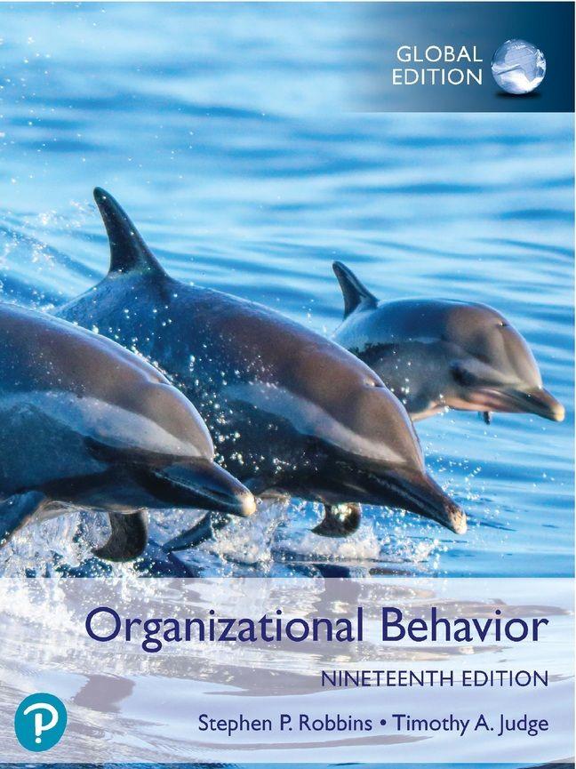Pearson Organizational Behavior Global Edition