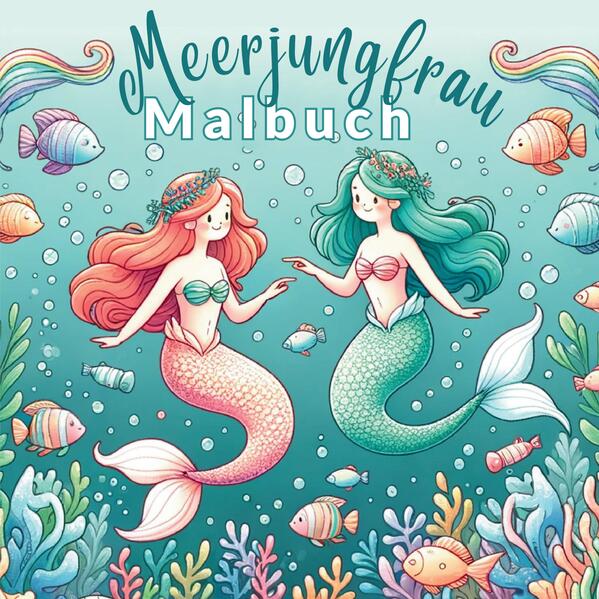 Malbuch Meerjungfrau - Mein fantastisches Ausmalbuch