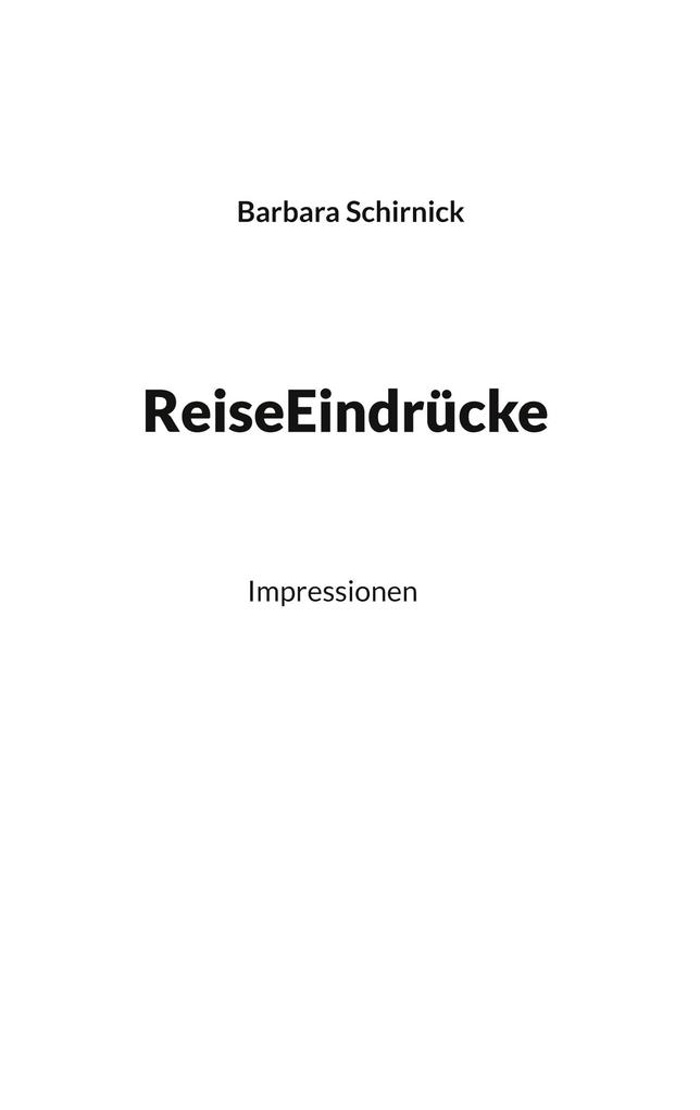 ReiseEindrücke