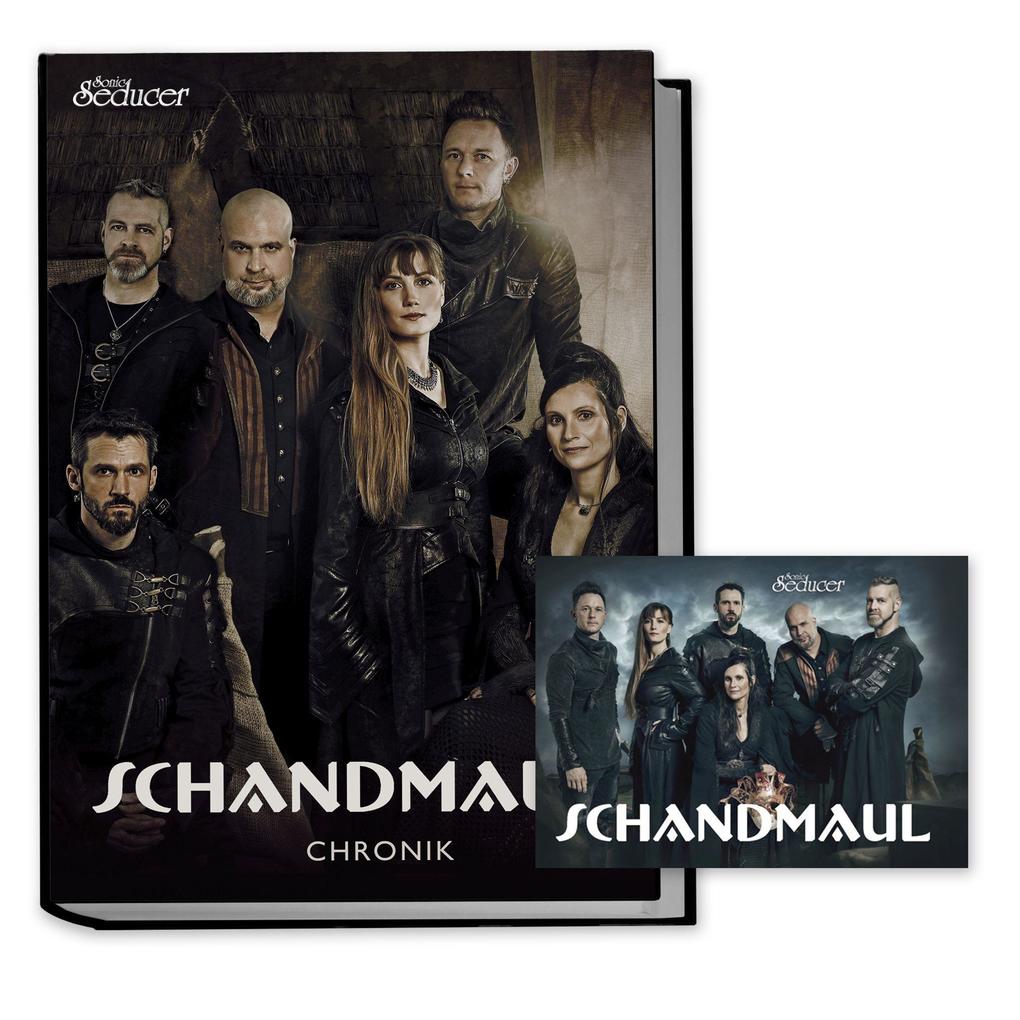 Schandmaul Chronik. Hardcover auf 499 Exemplare limitiert + handnummeriert mit exkl. sign. Postkarte