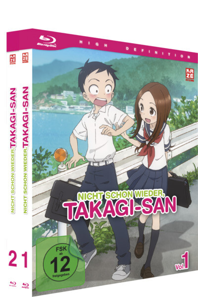 Nicht schon wieder Takagi-san. Staffel.1 2 Blu-ray (Gesamtausgabe)