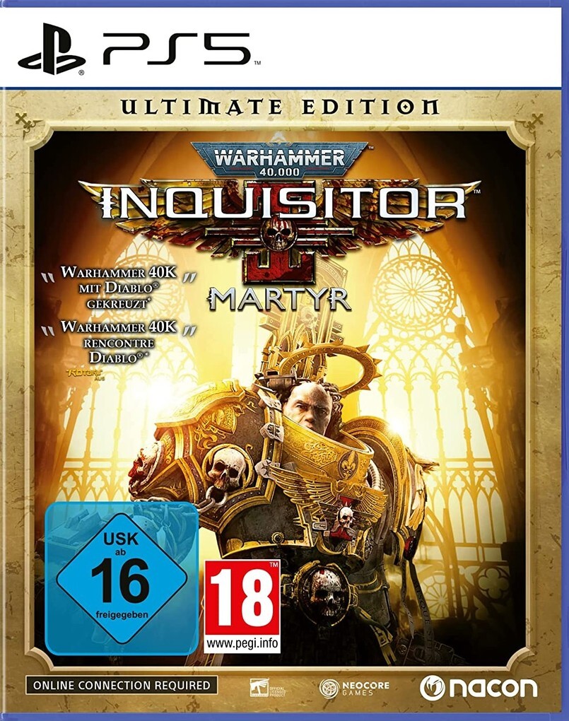 Warhammer 40K Inquisitor Martyr - Ultimate Edition (PS5)
