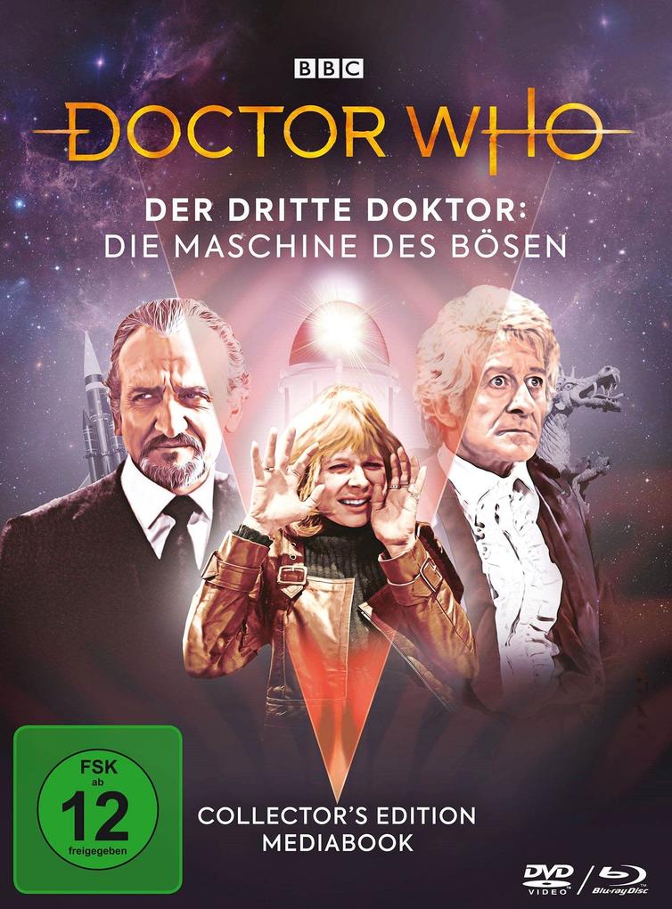 Doctor Who: Der Dritte Doktor - Die Maschine des Bösen (Mediabook Edition DVD & Blu-ray Combo) LTD.