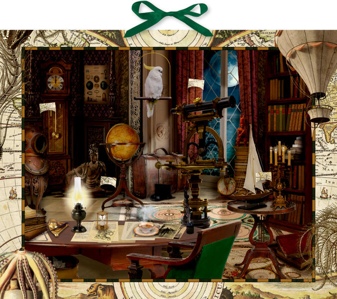 Coppenrath - Weihnachten mit Jules Verne Zettel-Adventskalender