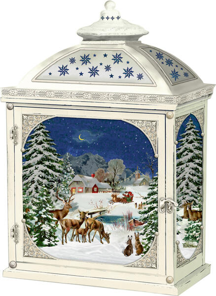 Coppenrath - Edition Barbara Behr - Weihnachtslaterne Wand-Adventskalender A3